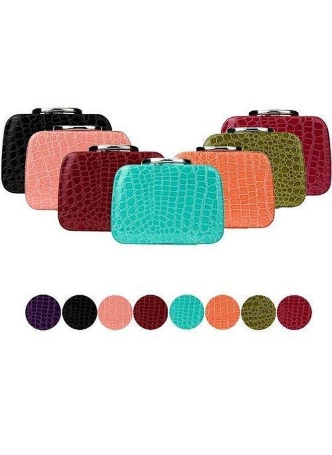 2V BROTHERS - Latest Stylish Makeup Bag For Women Cosmetic Storage Bag Girls Jewellery Organizer Travel Toiletry Bag With Compact Magnifying Mirror (Multi Colour) - Image 1