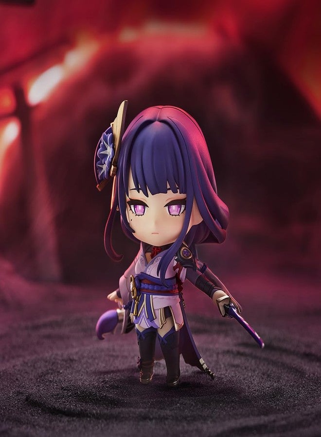 HOYOVERSE GENSHIN Impact Inazuma City Series Chibi Action Figure - Raiden Shogun - Image 2