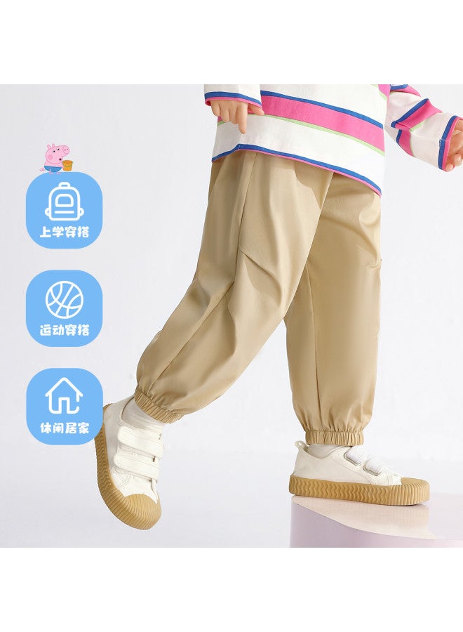 Peppa Pig summer Lightweight Breathable Kids' Casual Joggers - Soft & Durable Baby Pants - Image 5