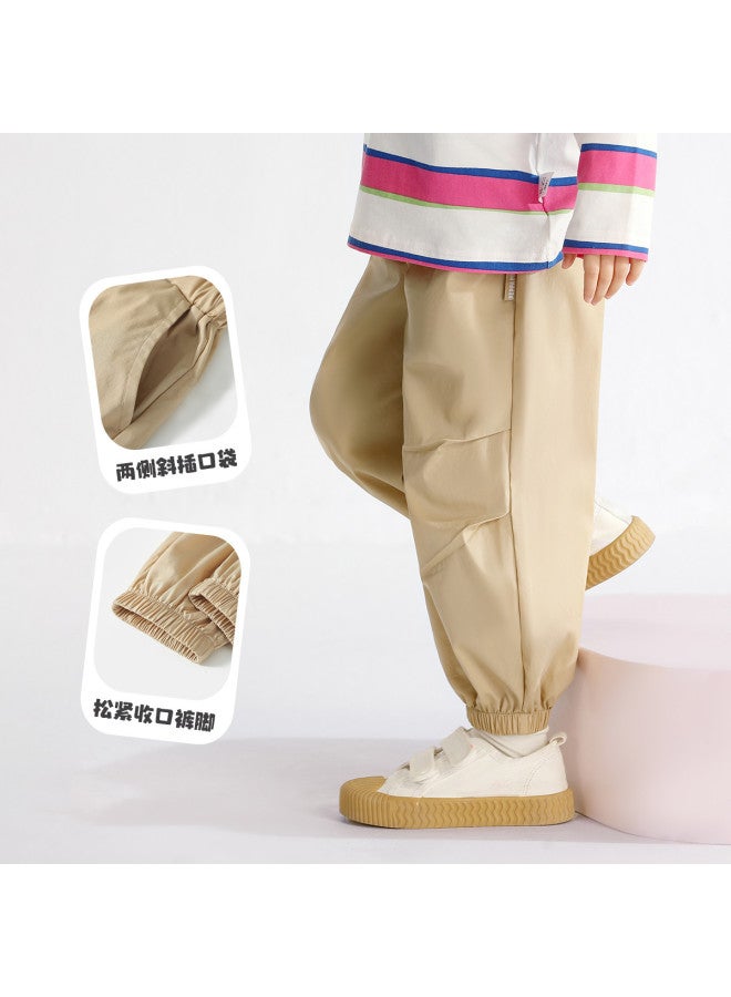 Peppa Pig summer Lightweight Breathable Kids' Casual Joggers - Soft & Durable Baby Pants - Image 3