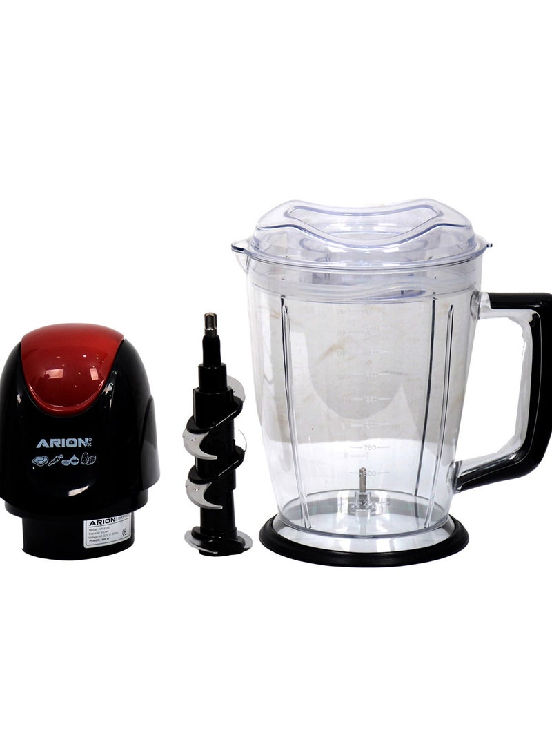 أريون اريون  مفرمة كهربائية بثلاث شفرات (500 واط) | سعة XL 2 لتر AR-5200 - Image 3