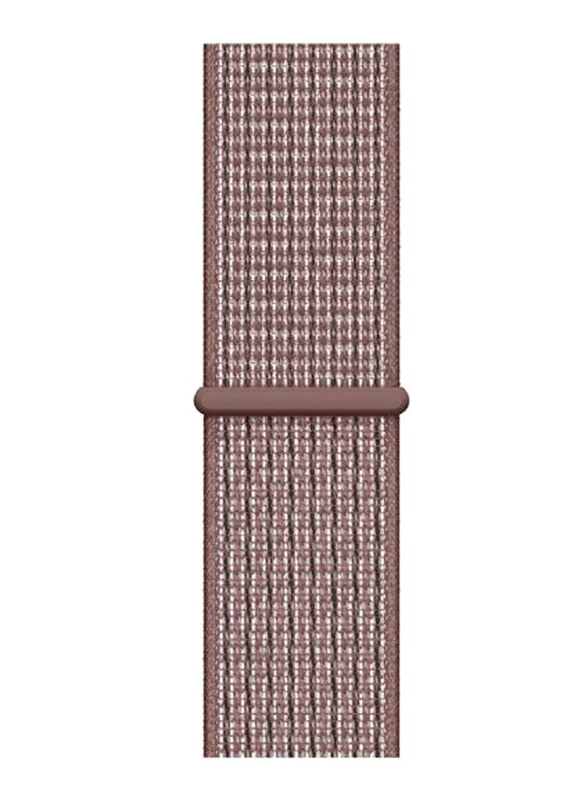 Alyashmac Solid Replacement Band For Apple Watch Series 5/4/3/2/1 y Mauve - Image 1