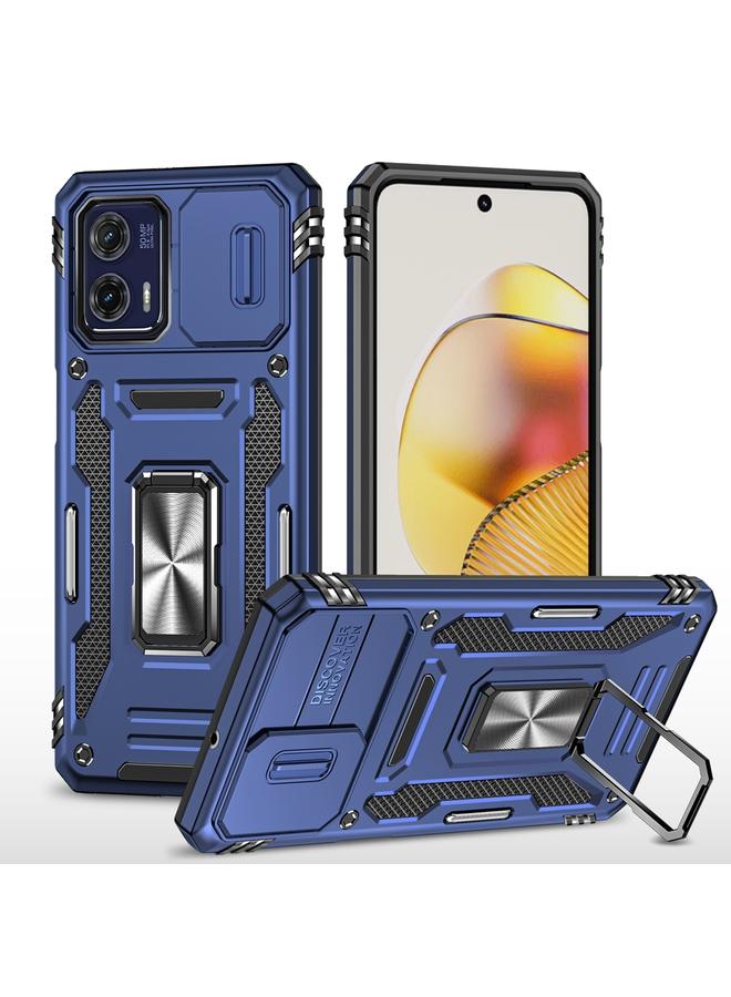 The Bros Motorola Moto G73 Armor PC + TPU Camera Shield Phone Case