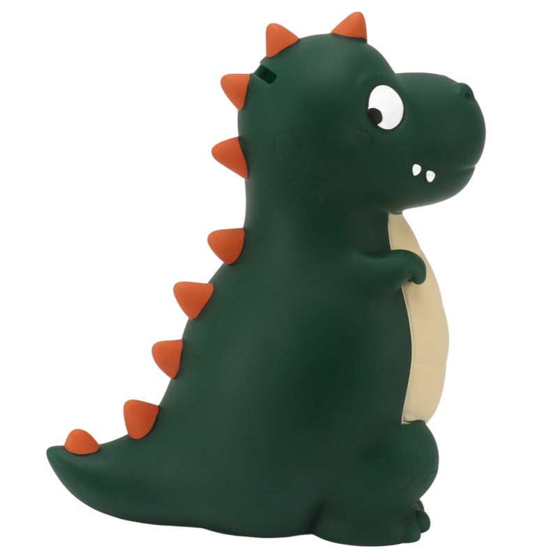Dinosaur Piggy Bank Sturdy Fall-Resistant Cute Piggy Bank - Cultivate Savings Habits Kids Savings Bank for Children's Room Decor - Image 3