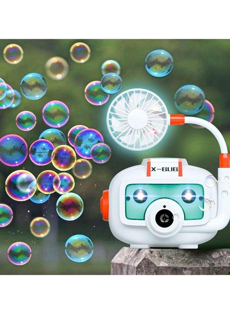 Bubble Camera,100's of Bubbles Per Min with LED Lights and a Fan, Ages 3+ - Image 3