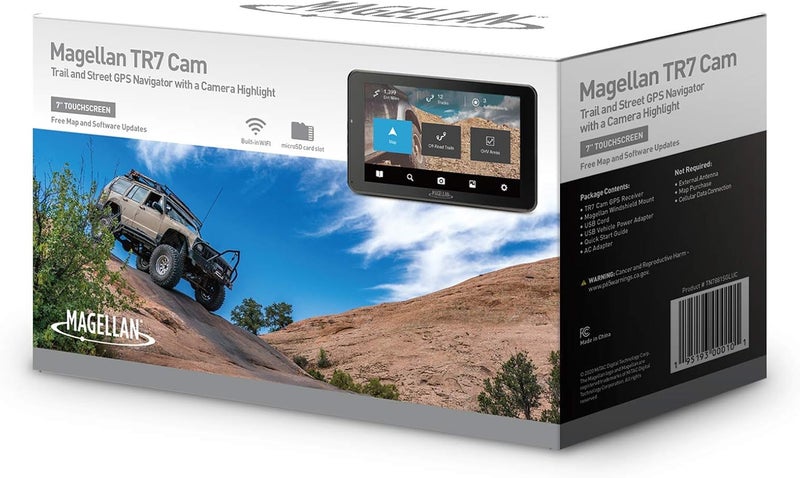 MAGELLAN ملاح GPS مغيلان TN7881SGLUC TR7 للمسارات والشوارع مع كاميرا - Image 3