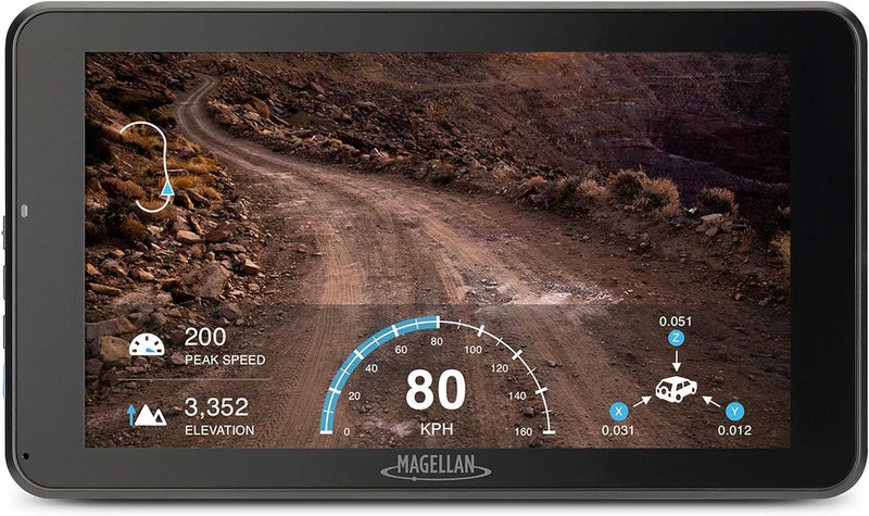 MAGELLAN ملاح GPS مغيلان TN7881SGLUC TR7 للمسارات والشوارع مع كاميرا - Image 1
