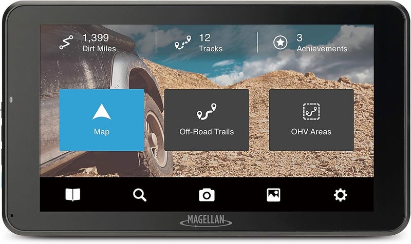 MAGELLAN ملاح GPS مغيلان TN7881SGLUC TR7 للمسارات والشوارع مع كاميرا - Image 2