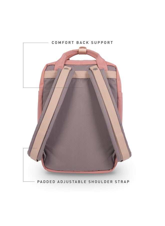 Doughnut Macaroon Classic 16L Backpack, Lightweight Water-Resistant Daypack with 14" Laptop Compartment, Unisex Casual Travel & School Bag - Image 3