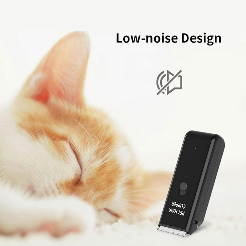 Grimgrow Dog Cat Home Hair Waterproof Clipper Portable Electric USB Rechargeable Pet Grooming Tools Low Noise Shaver Cordless Trimmer for Small and Large Pets - Image 2