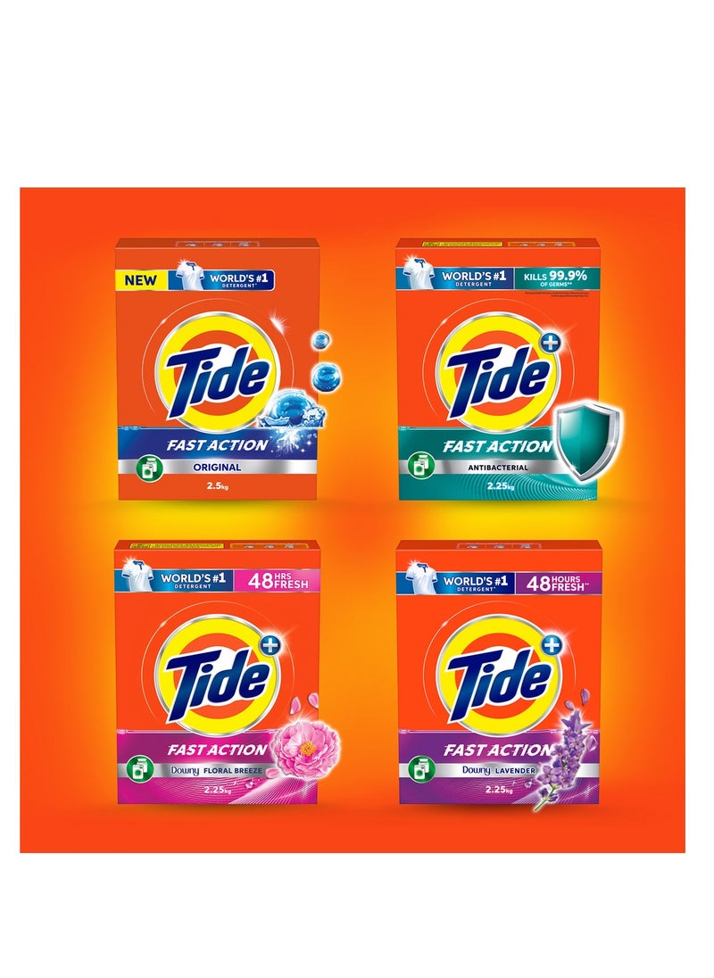 Tide - Fast Action Laundry Detergent Powder 2.5kg - Image 1