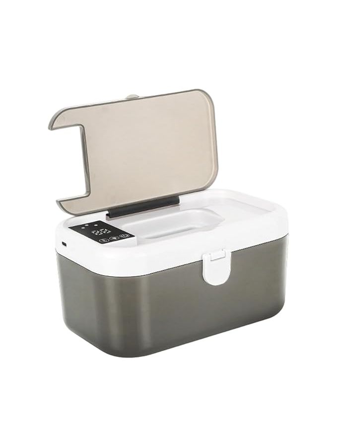 Small Wet Wipe Heater Towel Heating Machine Quick Heating Wets Towels Warmer USB for Home Travel Family Baby Use White - Image 1