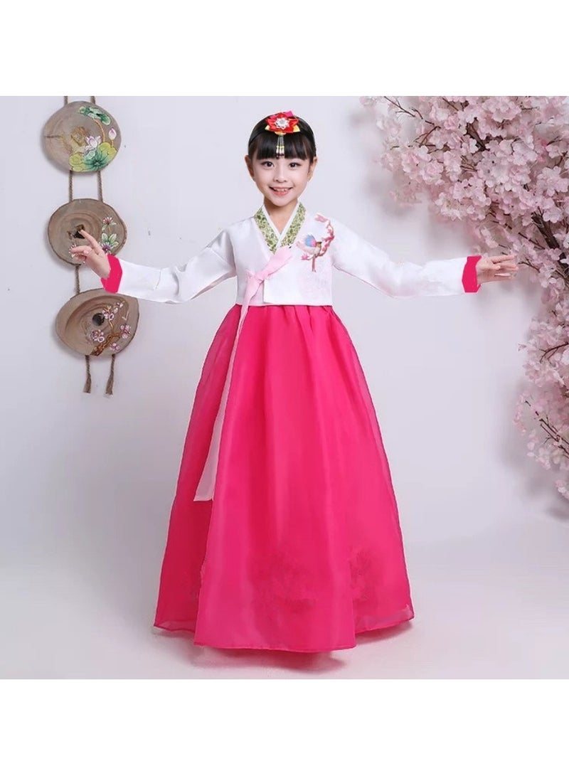 KUYING New Korean Traditional Long Sleeved Dress Cosplay Clothing  - Image 1