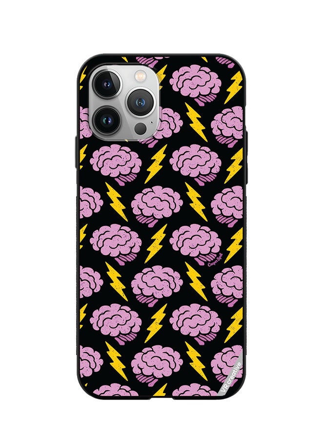 VR CREATIVE Protective Case Cover For Apple iPhone 12 Pro Thunder Design Multicolour - Image 1