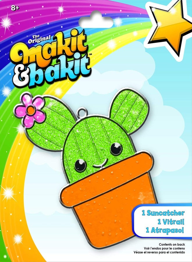 Colorbok Makit & Bakit Suncatcher Cactus, Multi-Colored