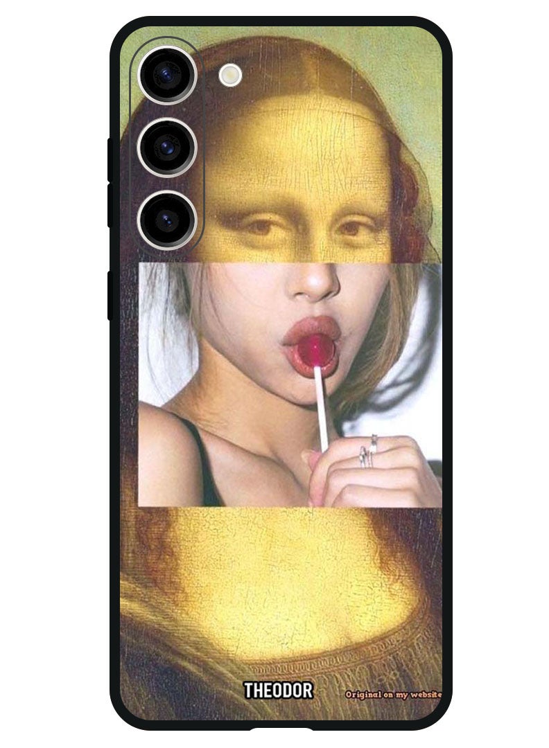 Theodor Protective Case Anti Scratch Shock Proof Bumper Cover For Samsung Galaxy S23 FE Mona lisa lolipop - Image 1
