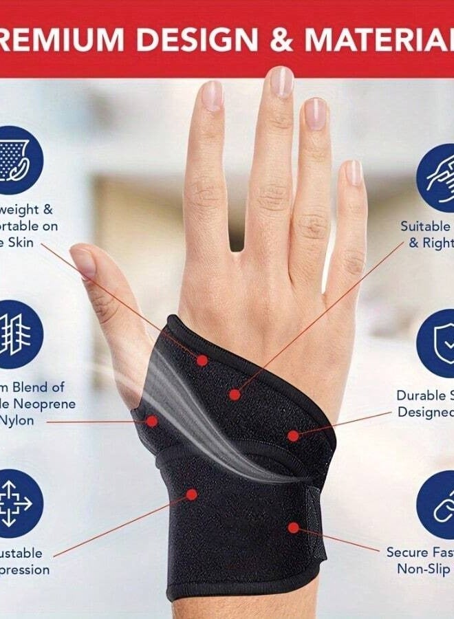 مشد لدعم المعصم قطعة واحدة - Image 4