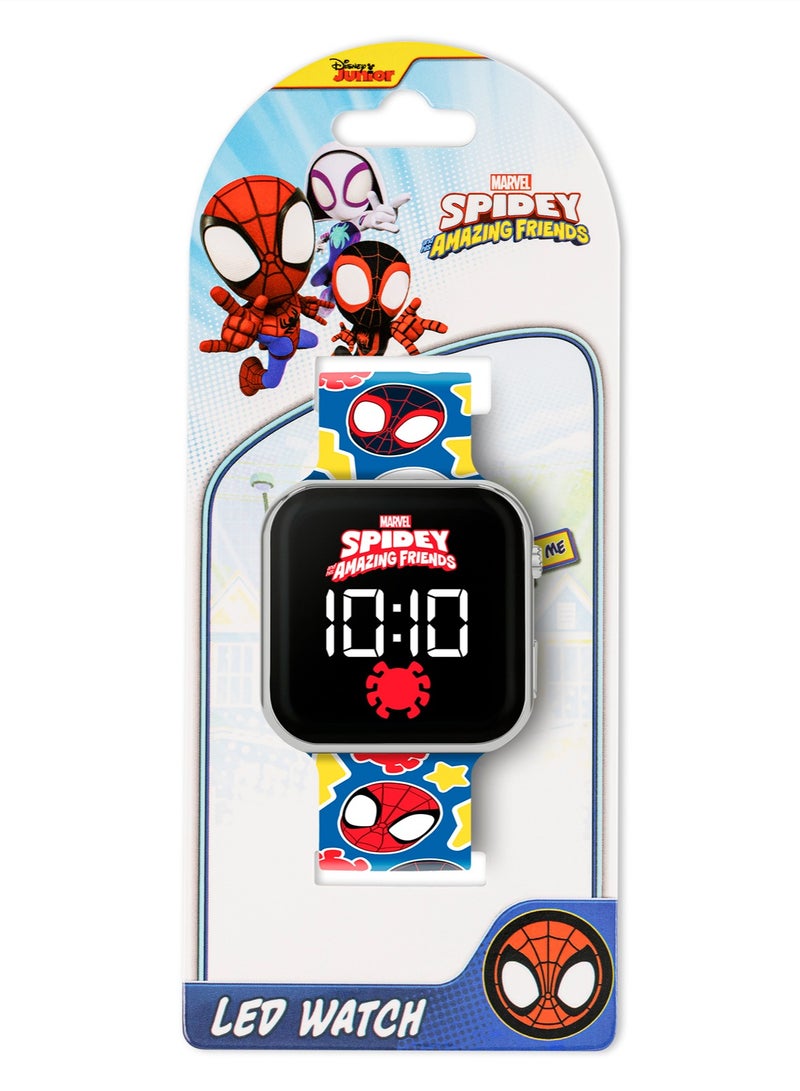 Disney Spidey and His Amazing Friends LED Boys Watch - SPF4018 - Image 3
