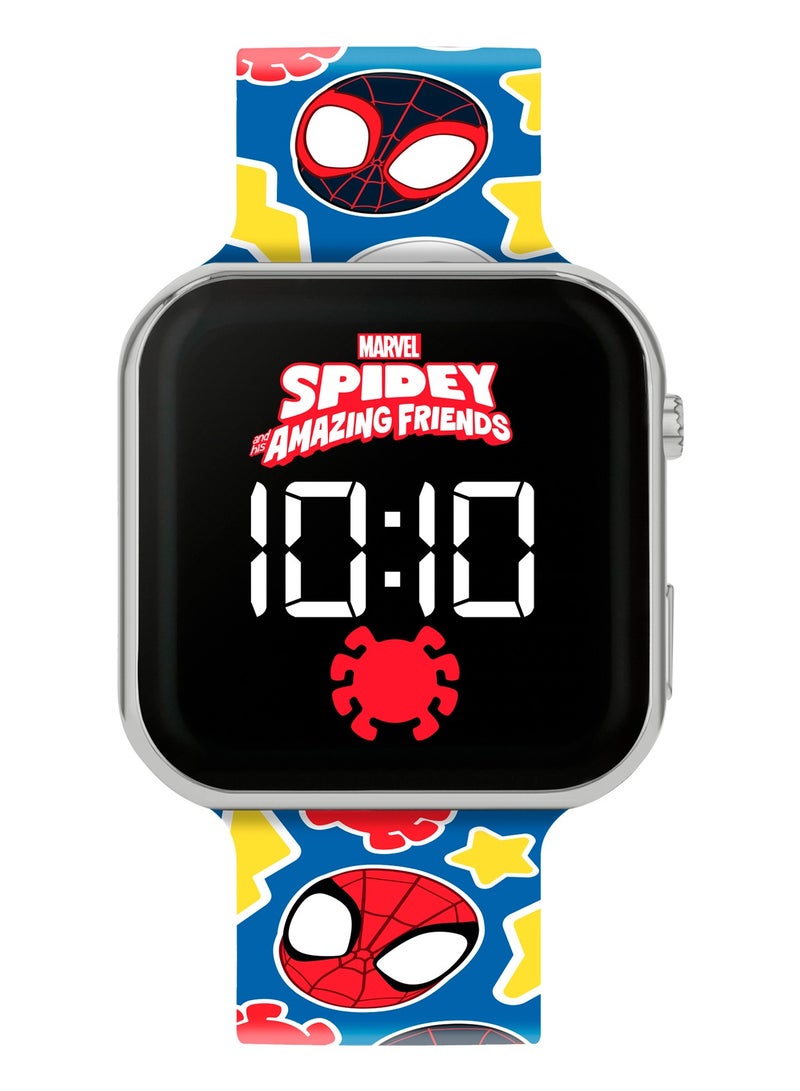 Disney Spidey and His Amazing Friends LED Boys Watch - SPF4018 - Image 1