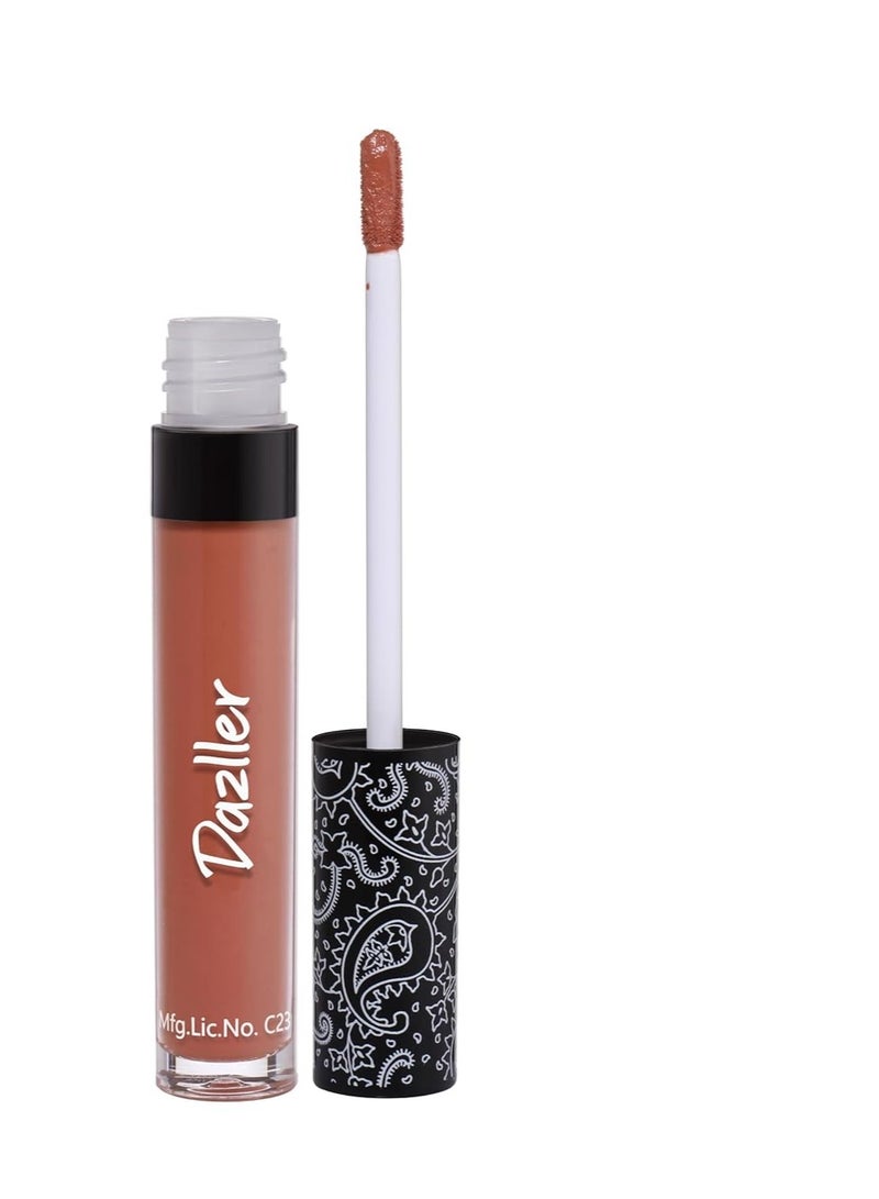 دازلير أحمر شفاه دازلر مات يدوم طوال اليوم، ثنائي سريع الجفاف | مرطب بزبدة الكوكوم | لا يترك أثراً | يدوم 8 ساعات | أحمر شفاه سائل للنساء | نكهة الخريف والتوابل + كوب البندق | 6 غرام × 2 - Image 2