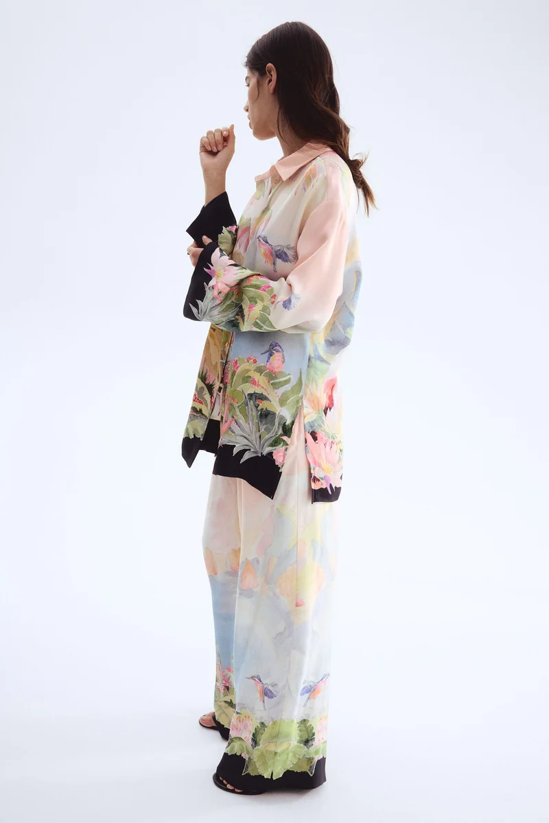 H&M Oversized twill shirt