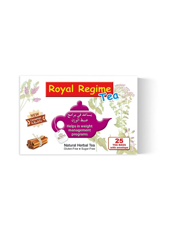 Royal Herbs Regime with Cinnamon Pack of 25
