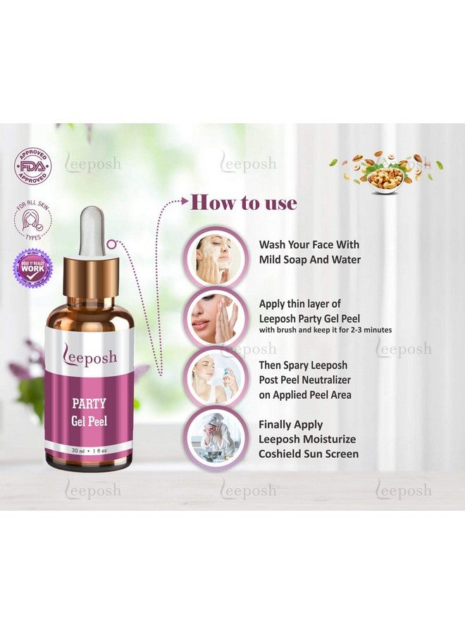 ليبوش مقشر بارتي بيل إنستا جلو المعتمد من إدارة الغذاء والدواء الأمريكية، 130 مل - Image 4