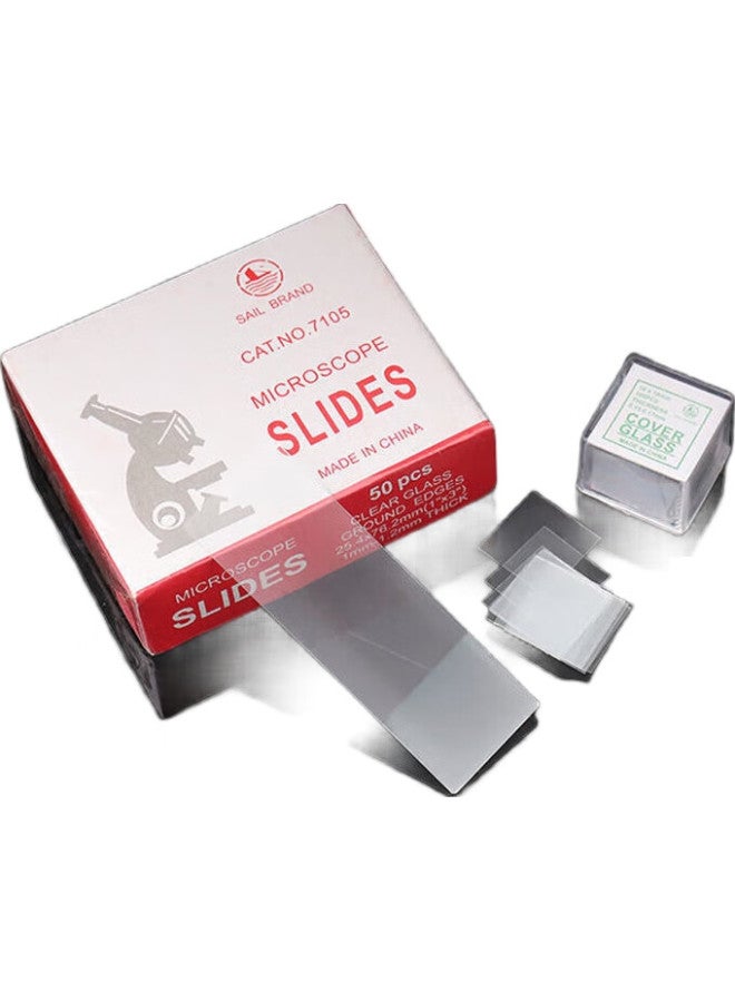 Starmicro Xingwei Optical, Frosted Glass Slide 7105, Temporary Sliding Preparation, Microscope Specimen Accessories, Blank Slices, Experimental Equipment Consumables - Image 3