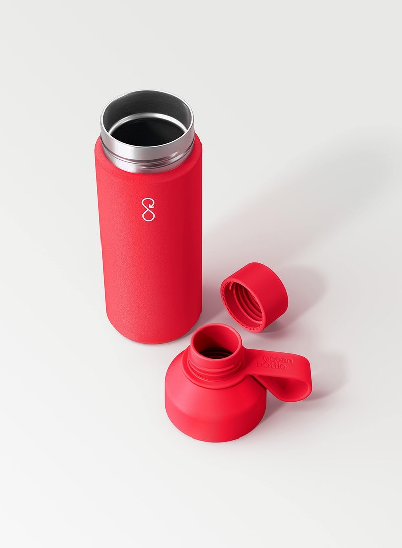 Ocean Bottle Insulated Water Bottle - Red - Image 2