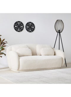 Home Box Melfi 2-Seater Fabric Sofa with 4 Cushions 98 x 75 x 189 cm  - Image 1