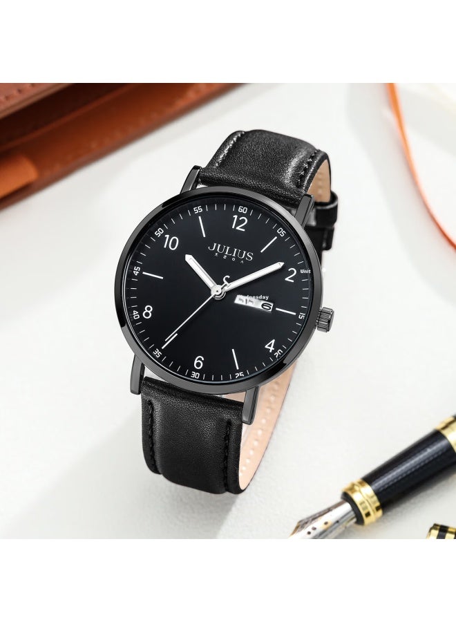 Julius Men's Watch Quartz Calendar Exam Gift For Middle And High School Boys - Image 1
