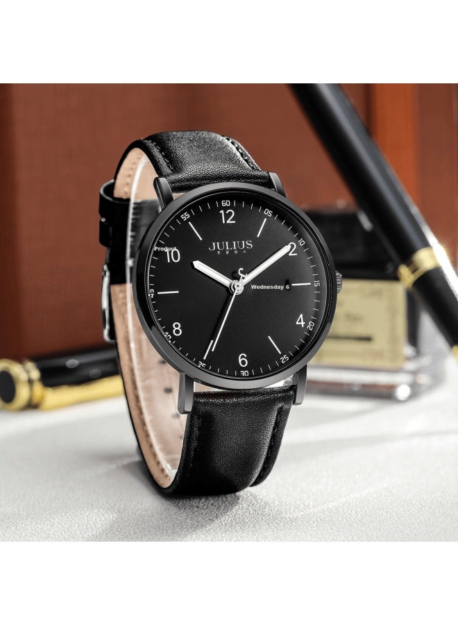 Julius Men's Watch Quartz Calendar Exam Gift For Middle And High School Boys - Image 5