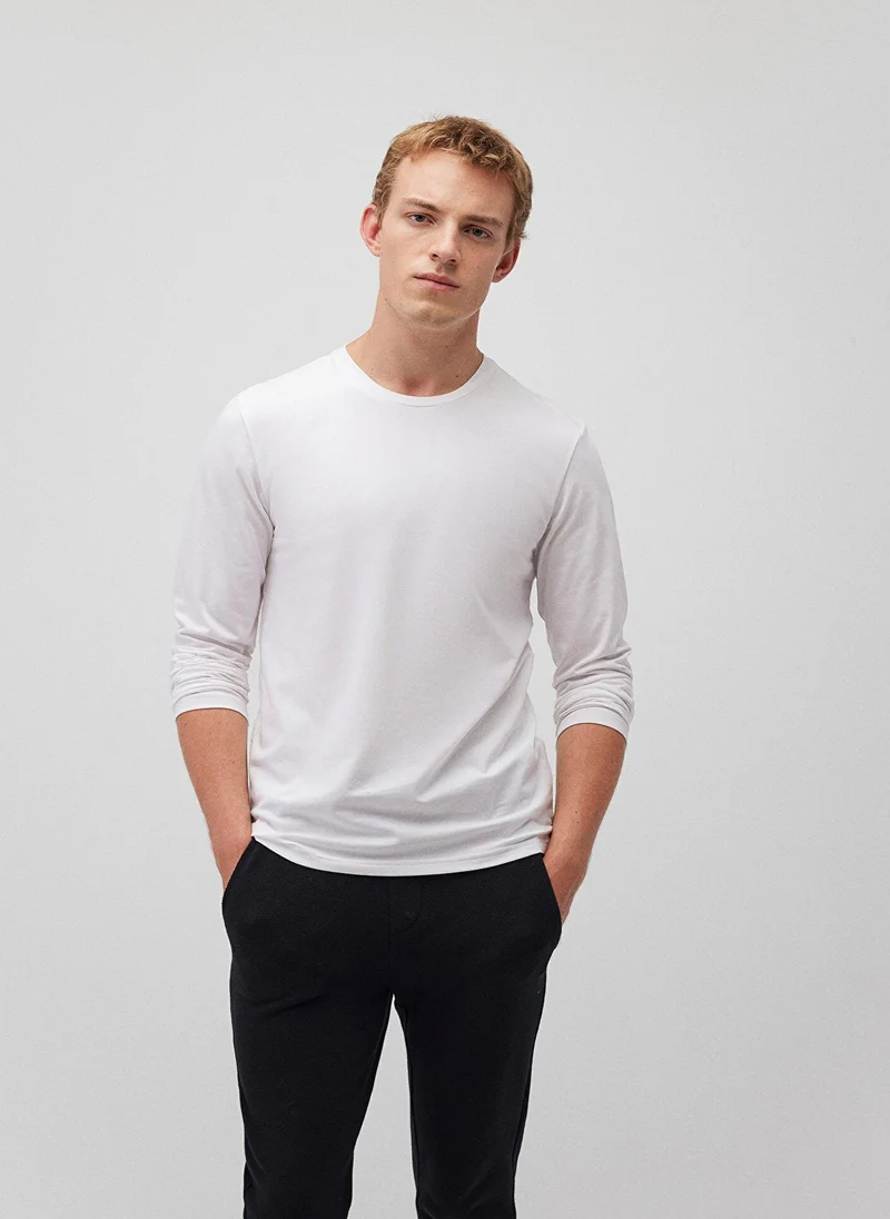 MAVI Crew Neck Tee White