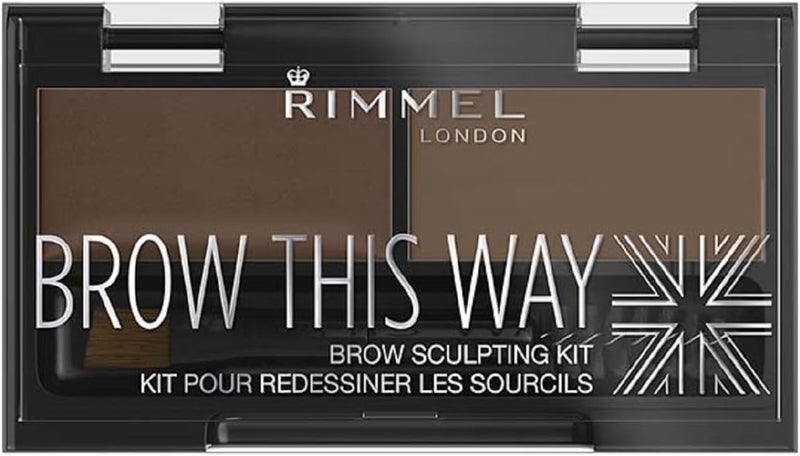 Brow This Way Eyebrow Sculpting Kit, 002 Medium Brown - Image 1