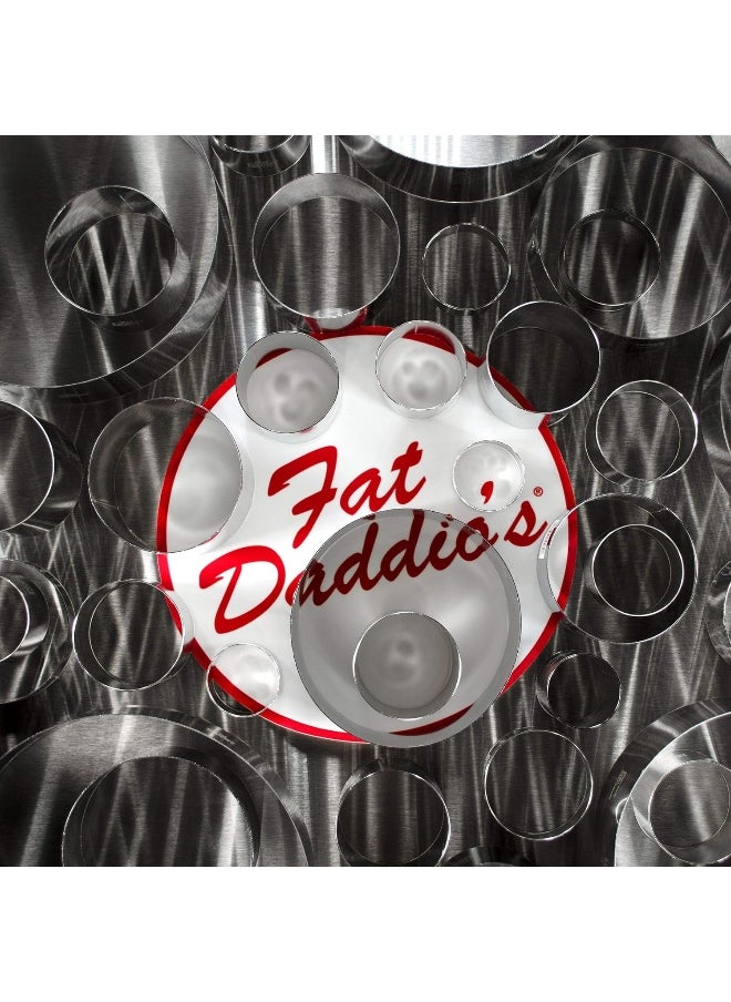 Fat Daddio's - Fat Daddio's SSRD-6030 Cake & Pastry Ring, 6 x 3 Inch, Silver - Image 1