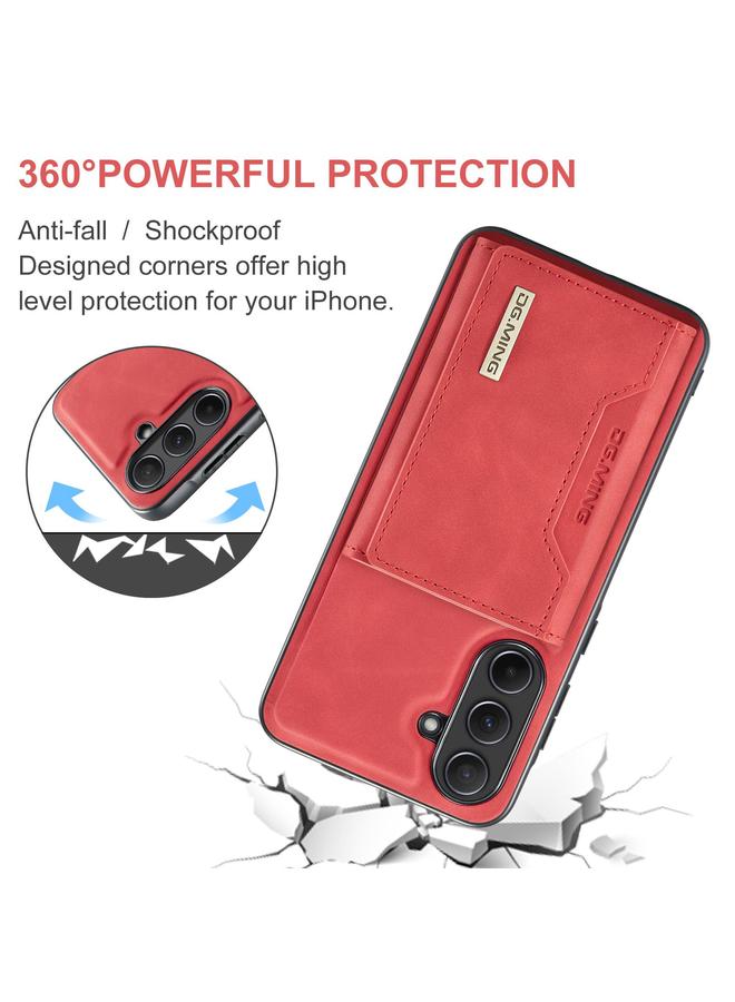 Dg Ming Case For Samsung Galaxy A56 5G M2 Series 3-Fold Multi Card Bag + Magnetic Phone Case - Image 5