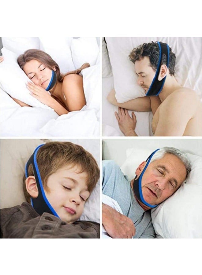 Generic Anti-Snoring Belt, Anti-Snoring And Anti-Opening Mouth Fixer, Anti-Snoring Chin Belt, Anti-Mouth Breathing Correction Belt - Image 3