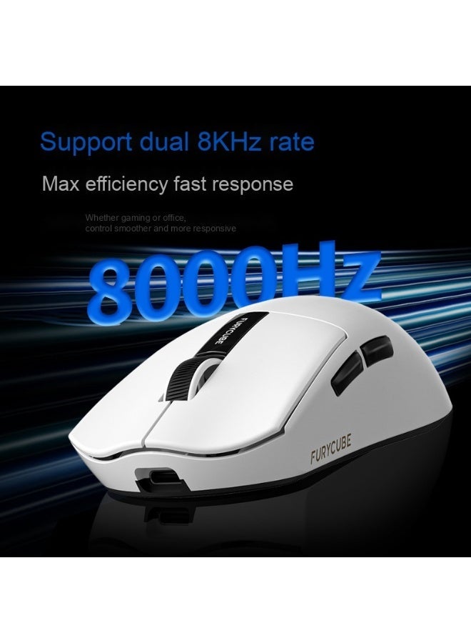 مكعب غاضب ماوس ألعاب بدون سلك خفيف الوزن FURYCUBE G9 بثلاثة أوضاع - Image 5