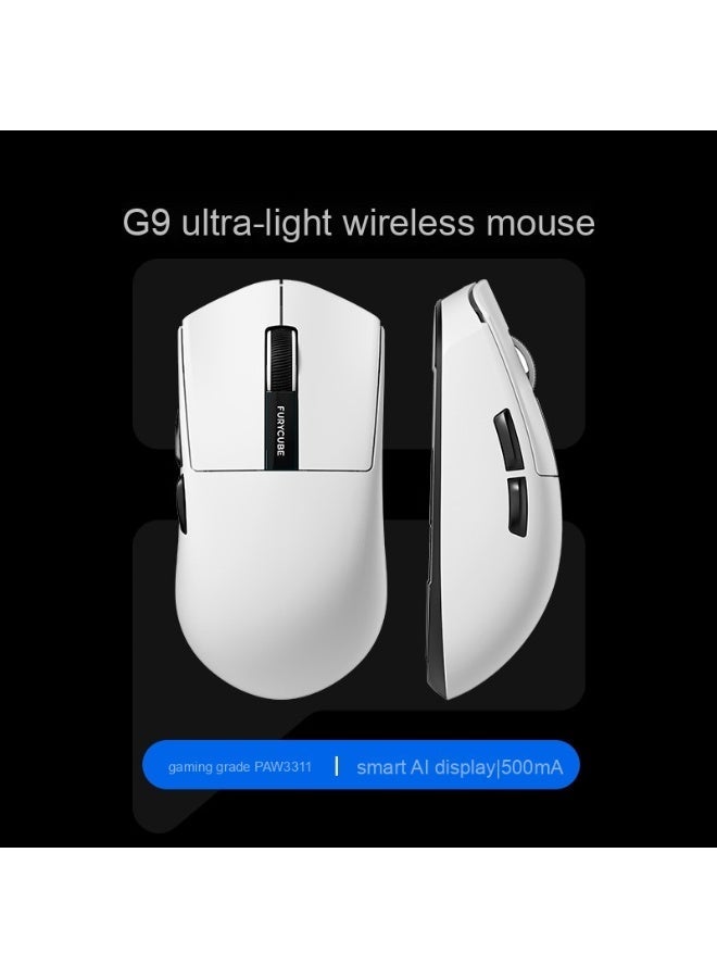 مكعب غاضب ماوس ألعاب بدون سلك خفيف الوزن FURYCUBE G9 بثلاثة أوضاع - Image 1