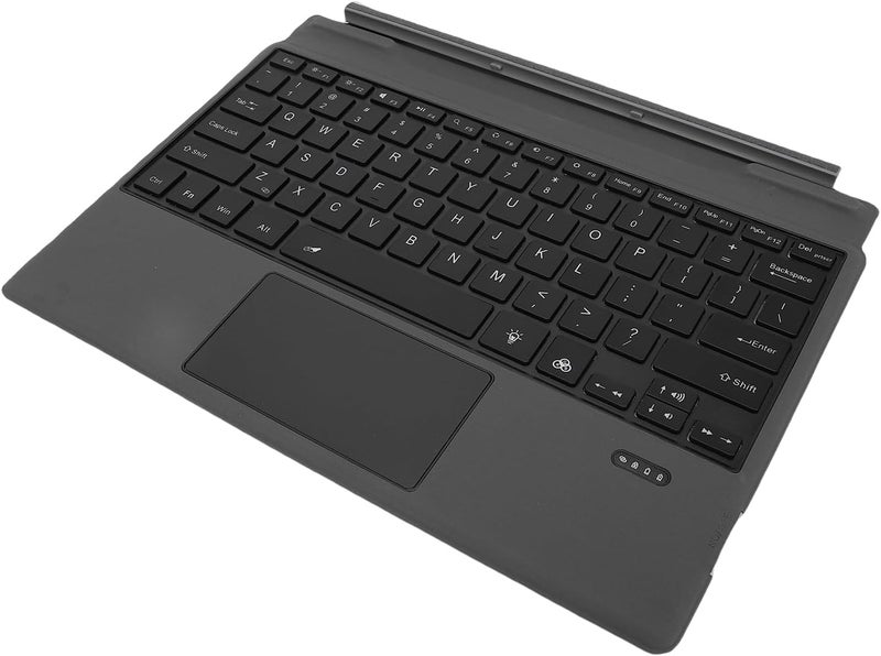 Palmrest Touchpad Keyboard, Spill Resist Design Keyboard, Magnetic Hinge Replacement with Responsive Touchpad & Backlit Keys, OEM Replacement - Image 2