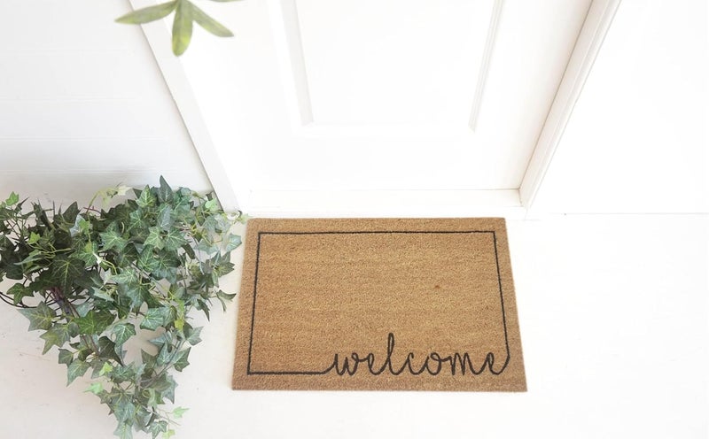 Orchid حصيرة باب مطبوعة بترحيب الأوركيد 45X75 سم - Image 3