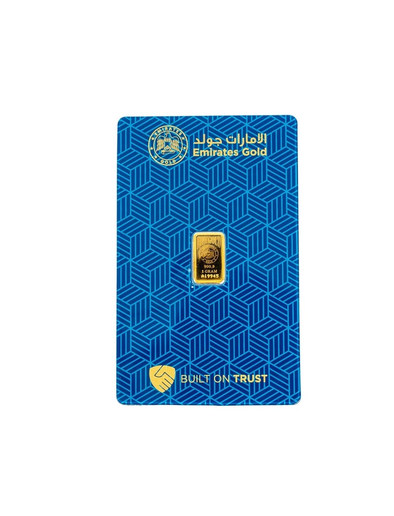 Emirates Gold سبائك الذهب الإماراتية 1 جرام – سبيكة معتمدة - Image 2