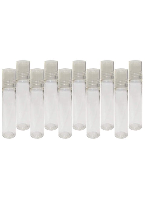 pmw Roll On Bottles Food Grade Plastic Bottles Perfume Bottles Empty Reusable Refillable Reusable MultiPurpose Pack Of 50
