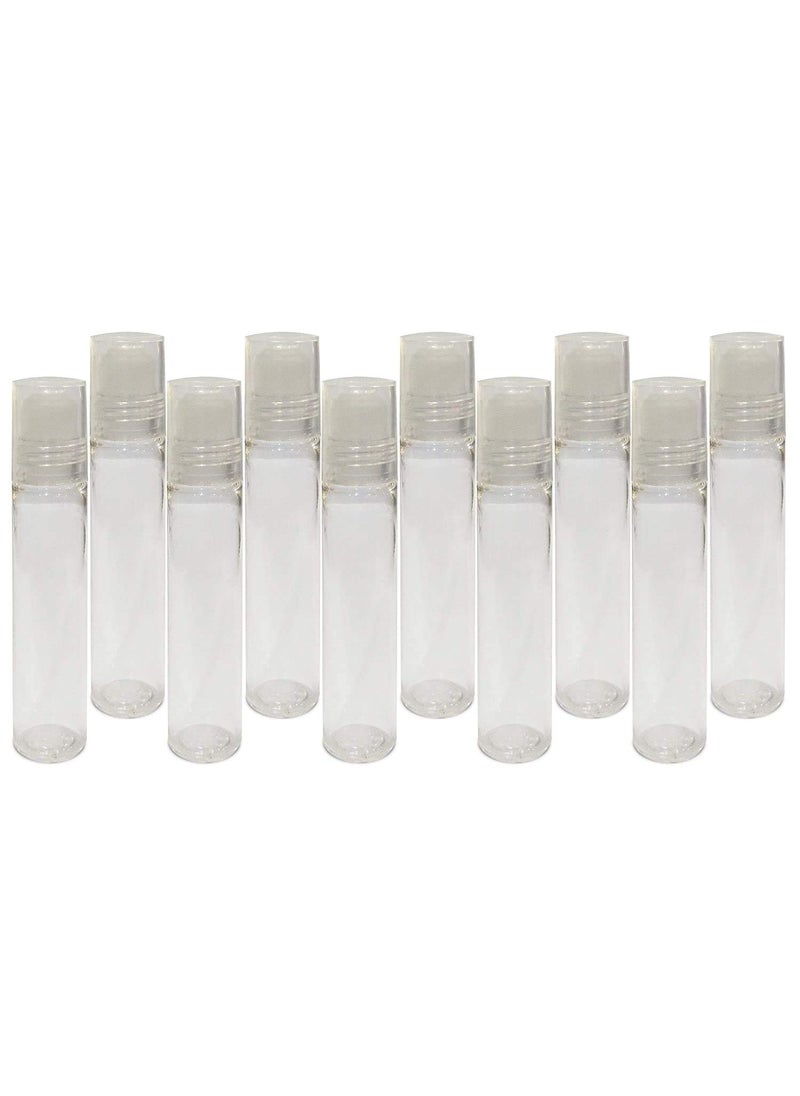 PMW pmw Roll On Bottles Food Grade Plastic Bottles Perfume Bottles Empty Reusable Refillable Reusable MultiPurpose Pack Of 50  - Image 1