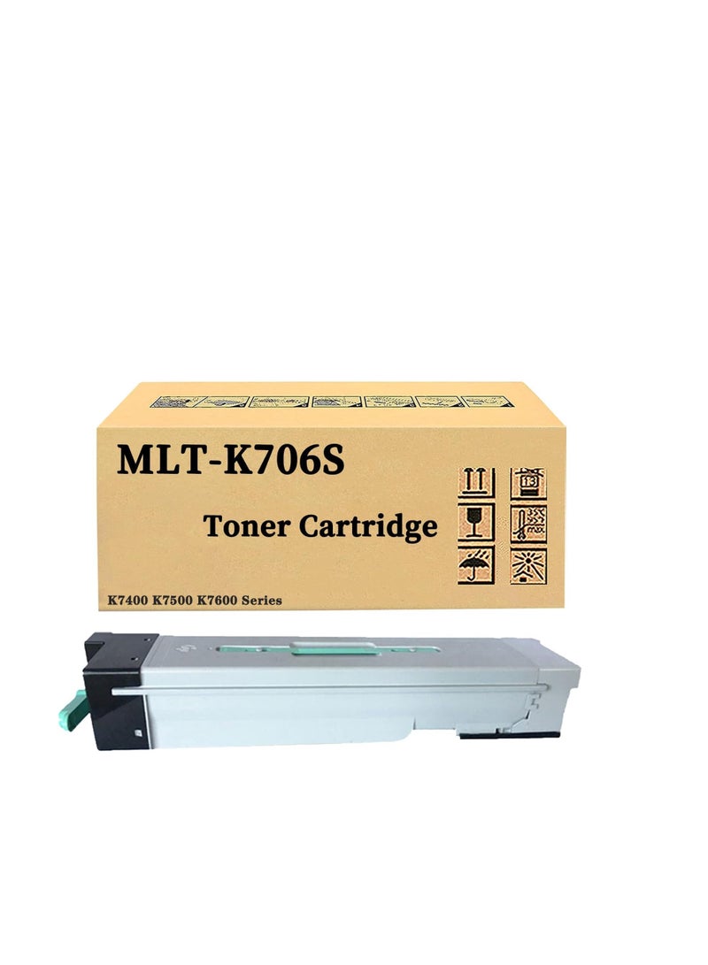 Terabyte Compatible SS818A MLT-K706S Black Toner Cartridge for Samsung MultiXpress K7400GX K7400LX K7500GX K7500LX K7600GX K7600LX Printer, High Yield 45,000Pages 1Pack - Image 1