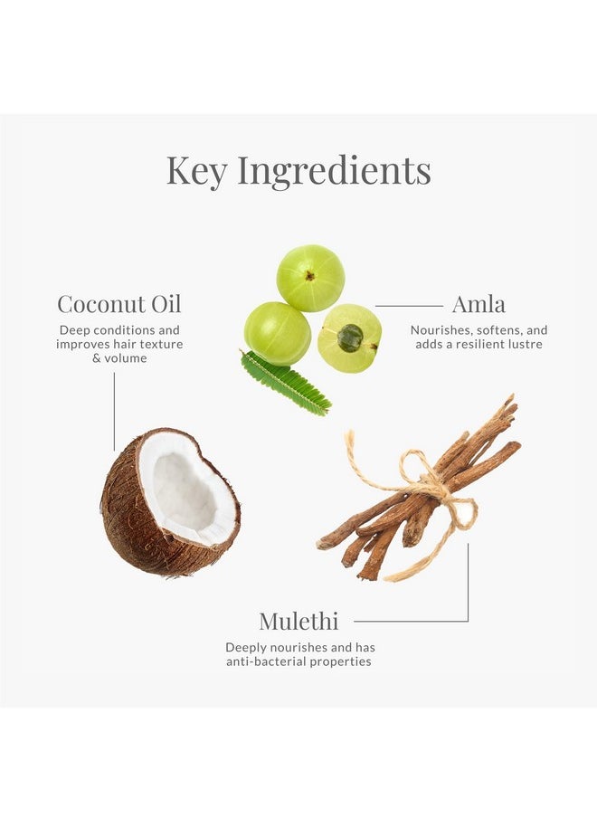 Forest Essentials Hair Cleanser Amla Honey & Mulethi|Ayurvedic Natural Shampoo|For Dull Dry Hair|Controls Hair Thinning & Breakage|Sulphate & Paraben Free, 1 Count  - Image 3