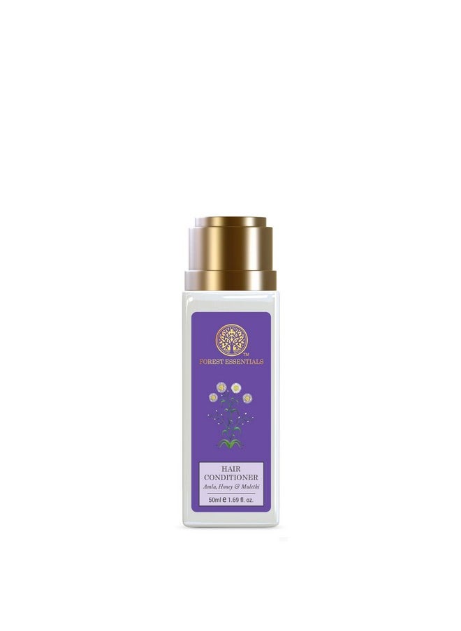 Forest Essentials Hair Cleanser Amla Honey & Mulethi|Ayurvedic Natural Shampoo|For Dull Dry Hair|Controls Hair Thinning & Breakage|Sulphate & Paraben Free, 1 Count  - Image 1