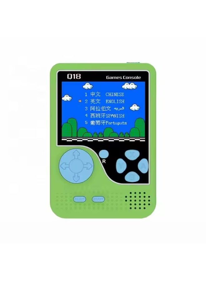 ELTRAZONE Q18 Portable Mini Handheld Retro Game Console with 2.4 Inch Color Screen, 520+ Classic Games, Dual Player Support - Image 3