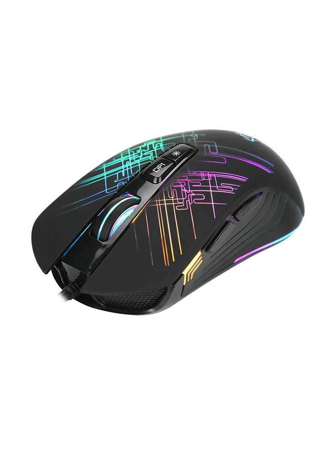 Wired Optical Gaming Mouse With 7 Buttons