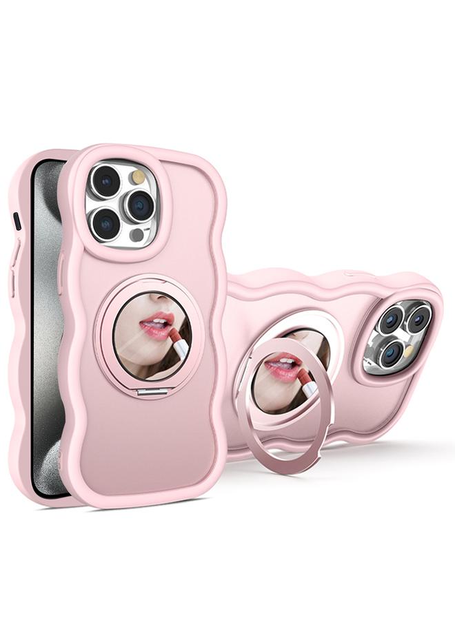 اس-توب جراب لهاتف iPhone 15 Pro مزود بحامل مرآة MagSafe - Image 1